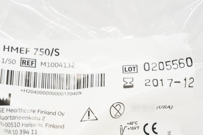 Vyaire M1004132 Heat and Moisture Exchanger with Filter AirLife HMEF 750/S 27 mg